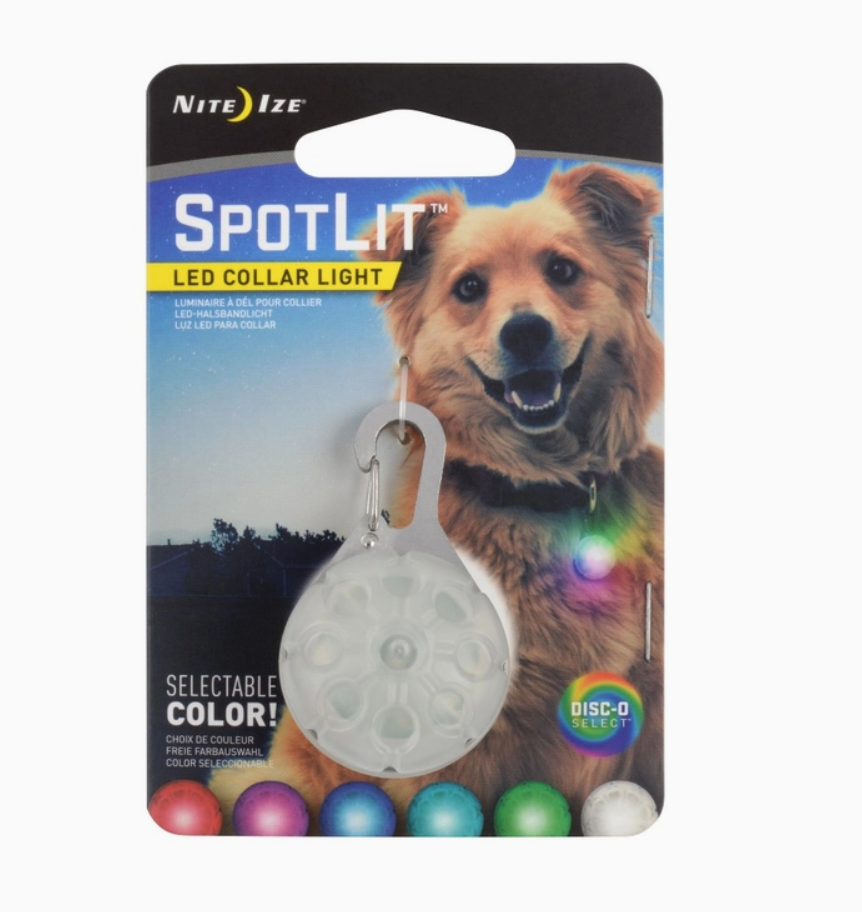 NiteIze SpotLit Disco Collar Light - Medium