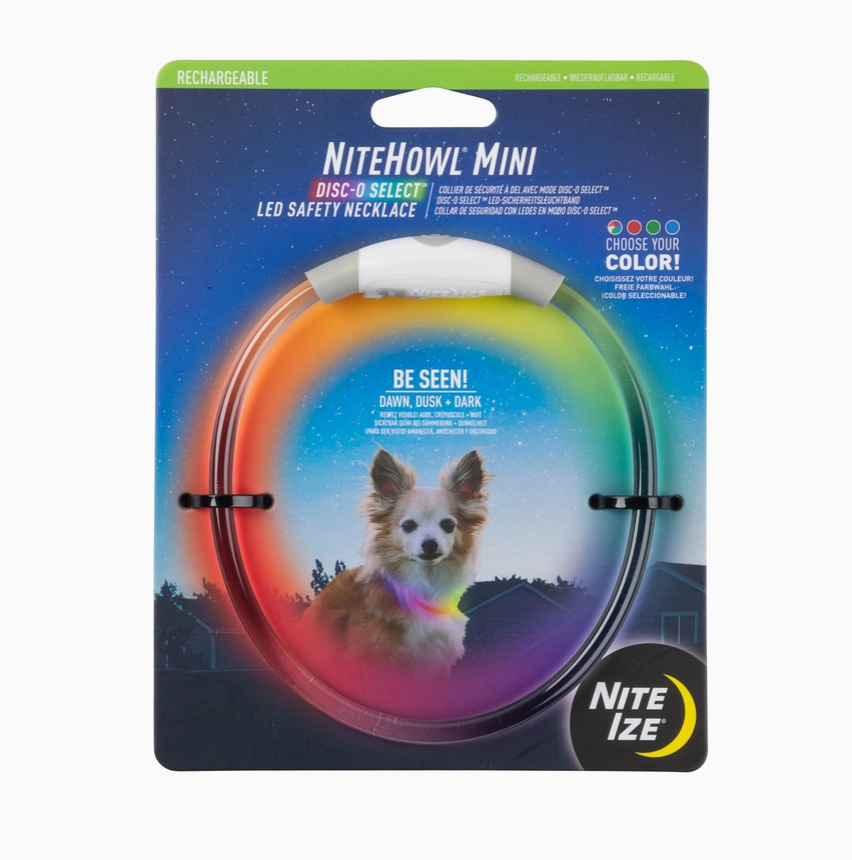NiteIze Nite Howl Rainbow LED Safety Necklace