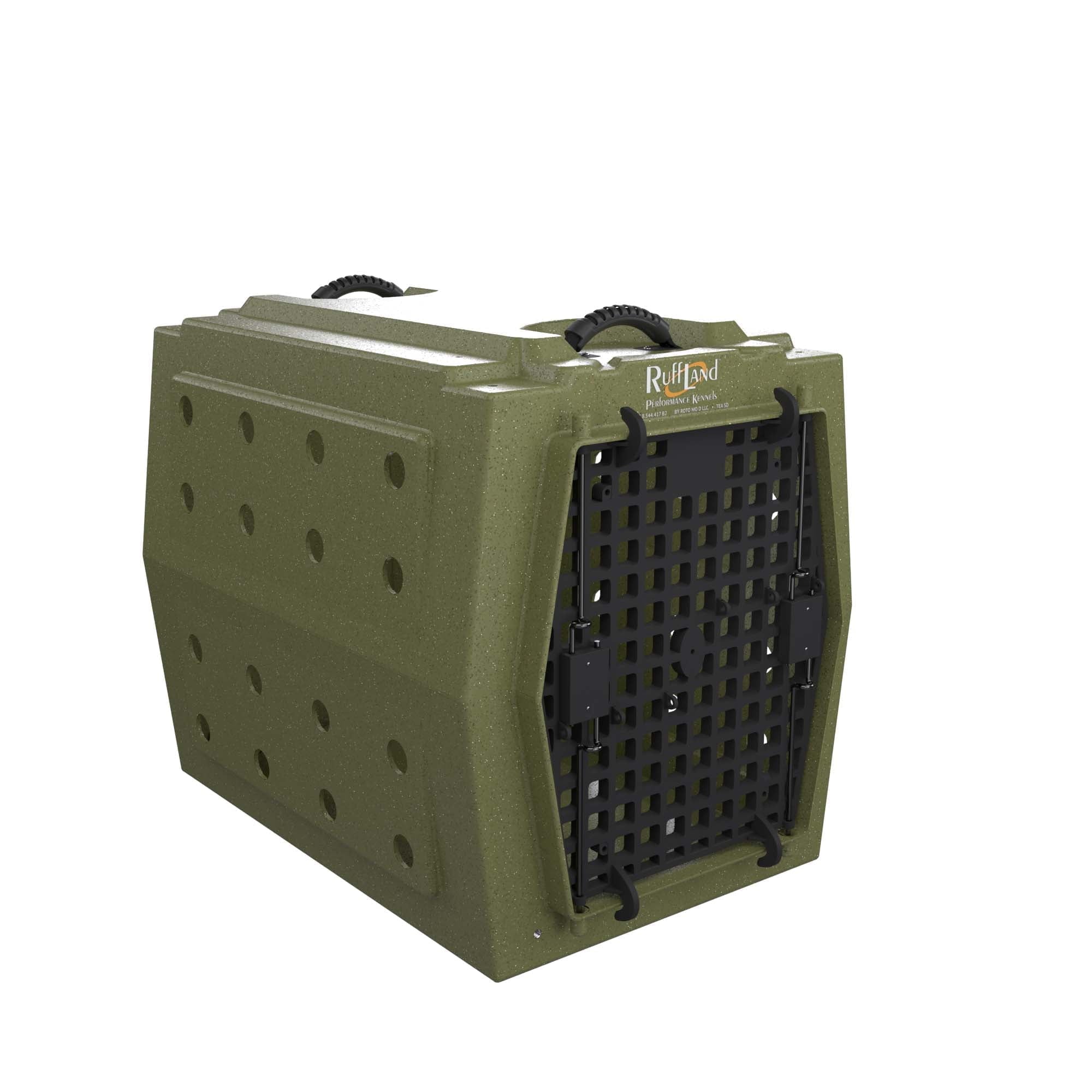 Ruff Land Performance Kennel - OD Green