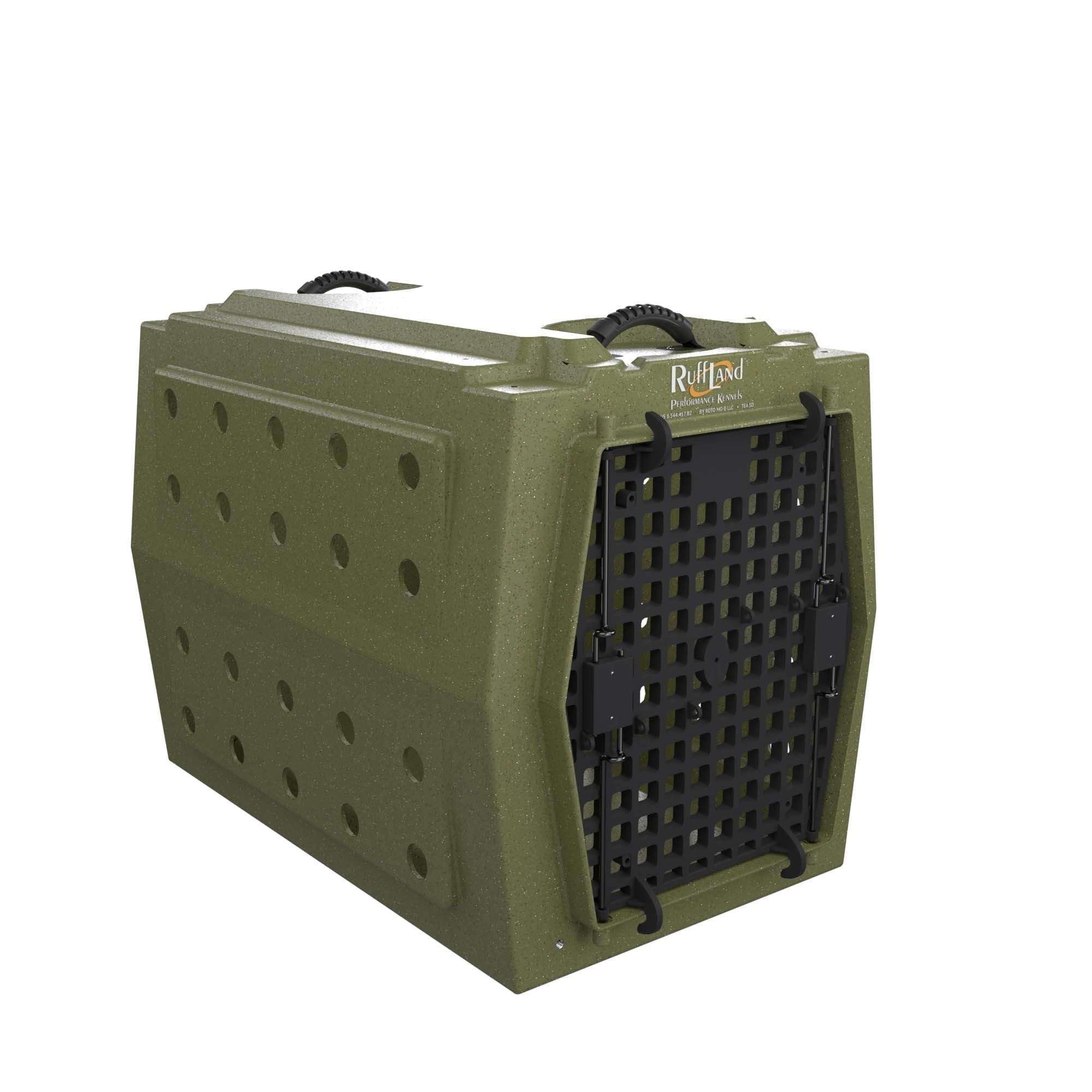 Ruff Land Performance Kennel - OD Green