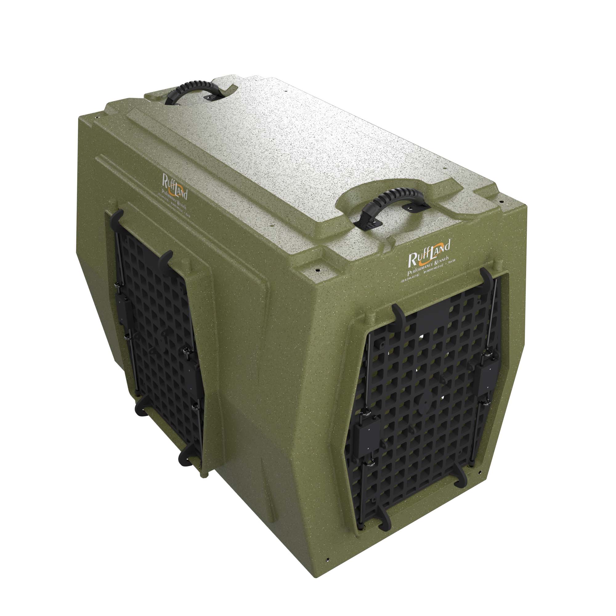 Ruff Land Performance Kennel - OD Green