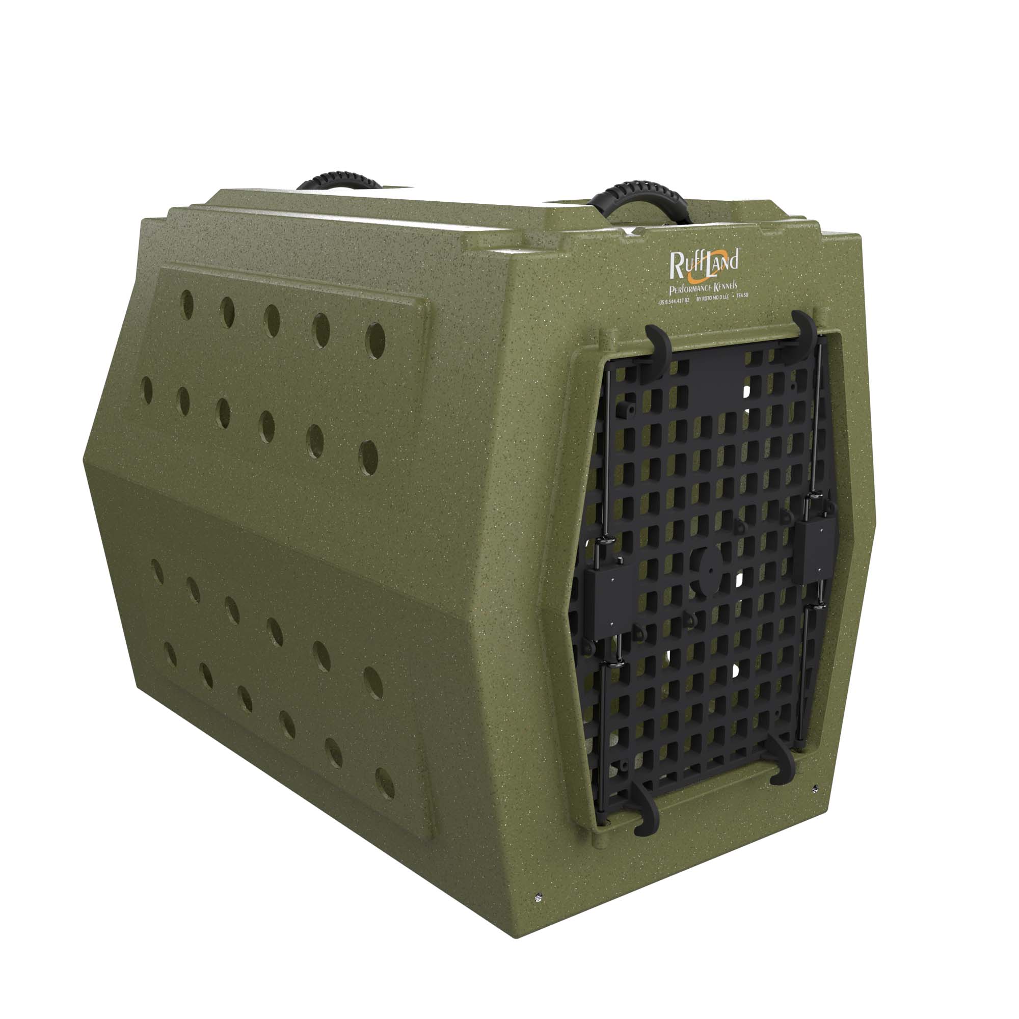 Ruff Land Performance Kennel - OD Green