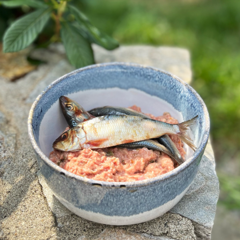 Oma's Pride Frozen Whole Sardines 1lb Pkg