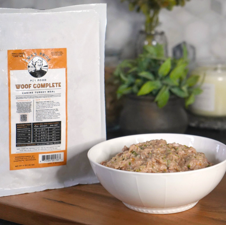 Oma's Pride Woof Complete Turkey Recipe