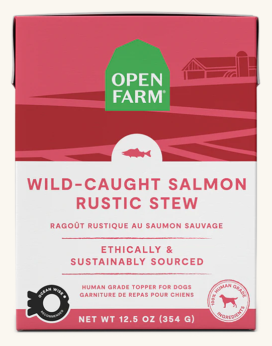 Open Farm Rustic Stew Wild Salmon Wet Dog Food