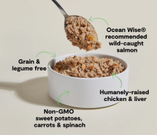 Open Farm Chicken & Salmon Pate For Dogs