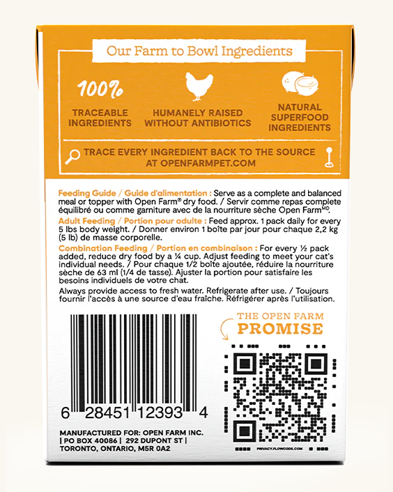 Open Farm Rustic Stew Chicken Wet Cat Food