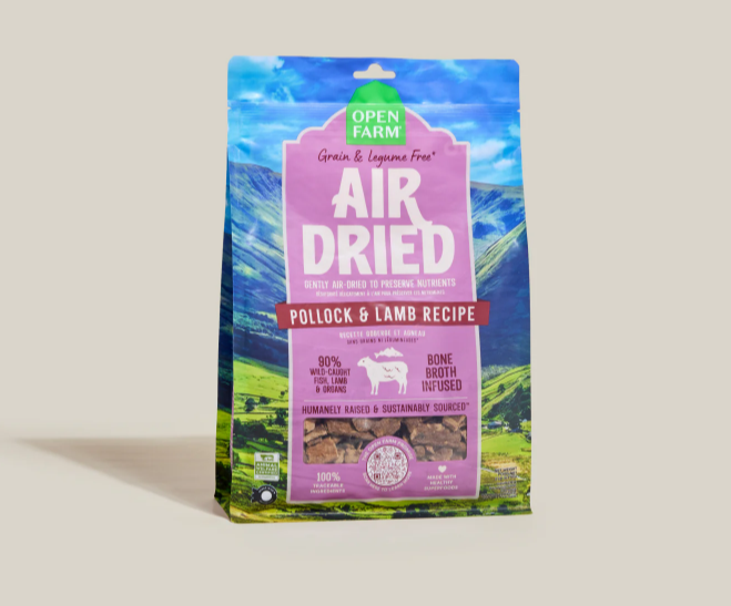 Open Farm Air Dried Pollock & Lamb Recipe
