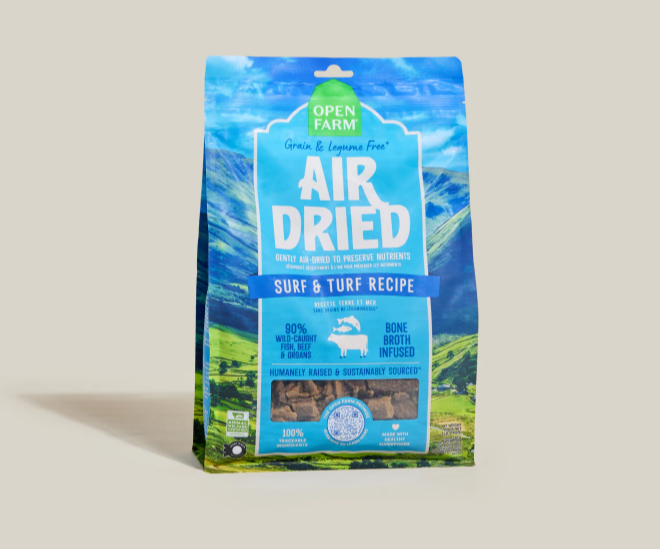 Open Farm Air Dried Surf & Turf Recipe