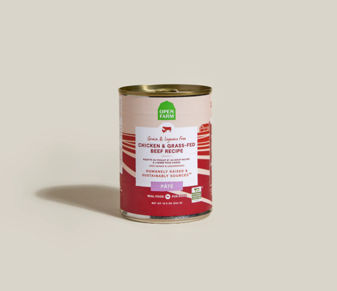 Open Farm Chicken & Beef Pate For Dogs
