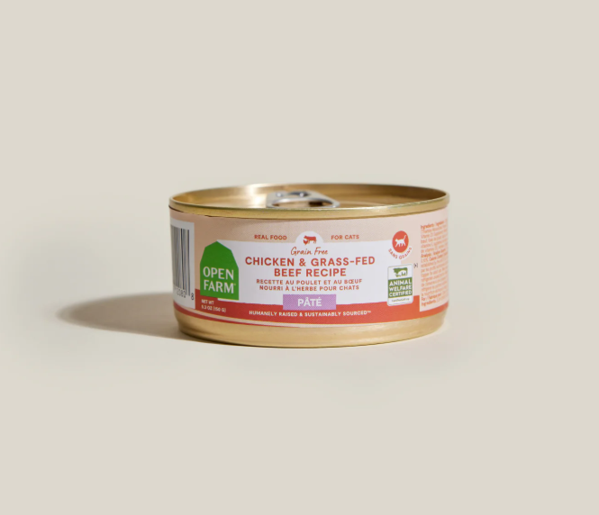 Open Farm Chicken & Beef Pate For Cats