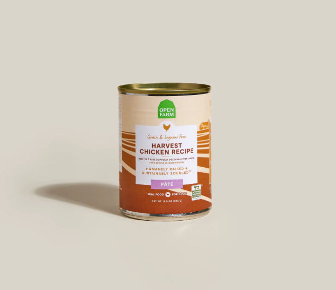 Open Farm Harvest Chicken Pate For Dogs