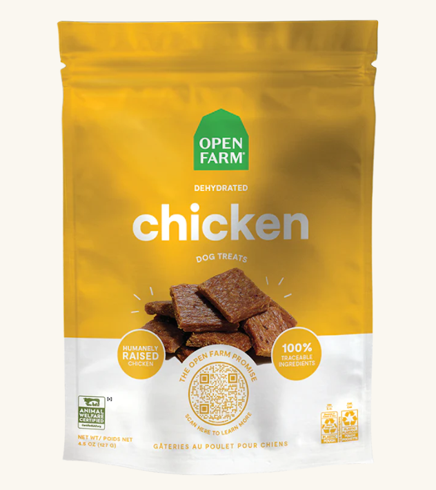 Open Farm Dehydrated Chicken Treats