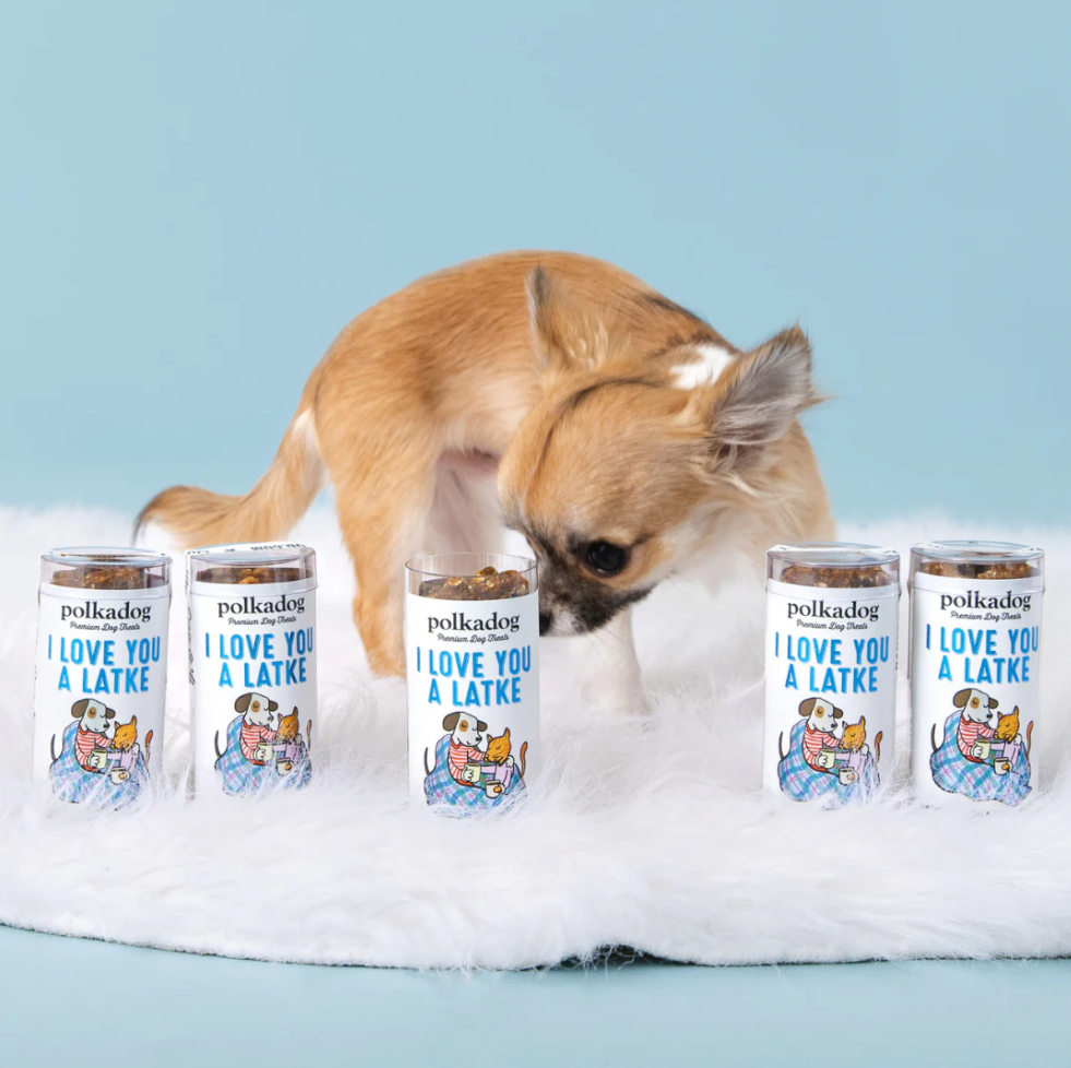 Polkadog I Love You A Latke Mini Tube
