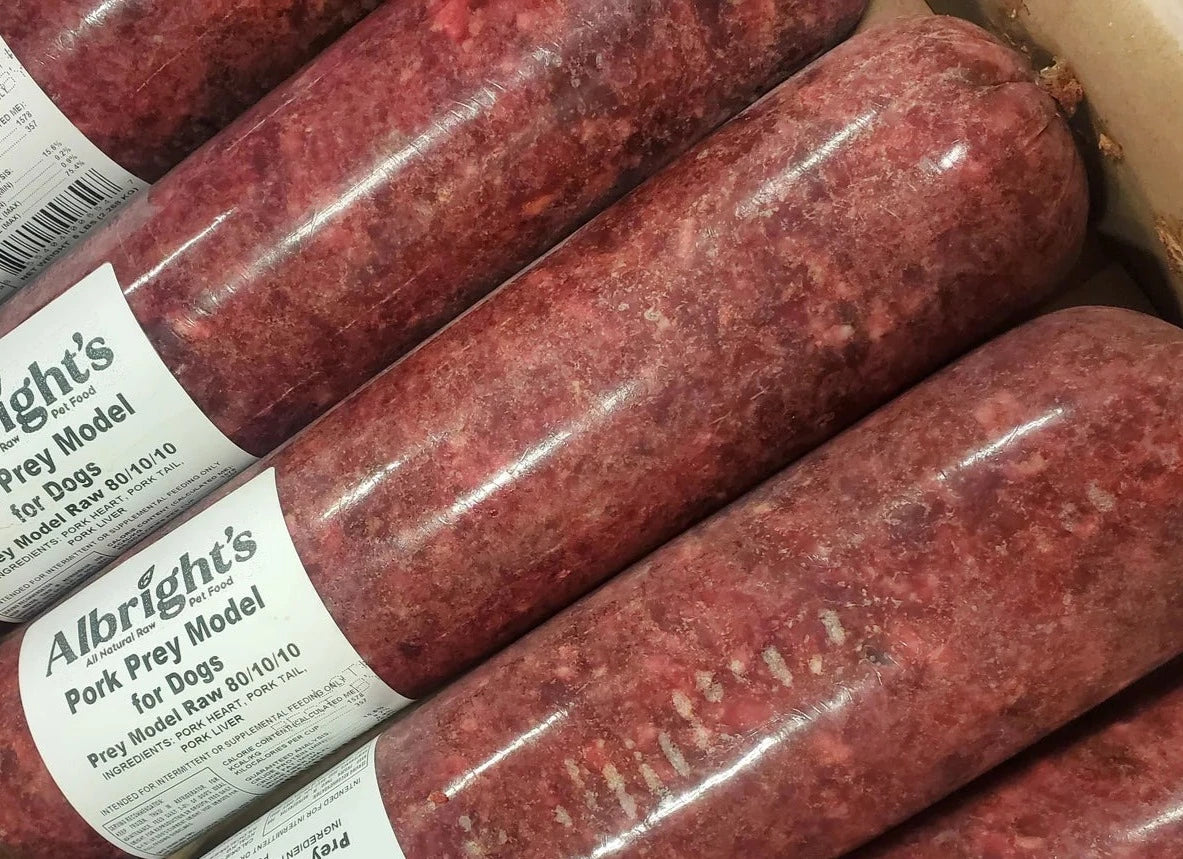 Albright's Pork, Raw Dog Food