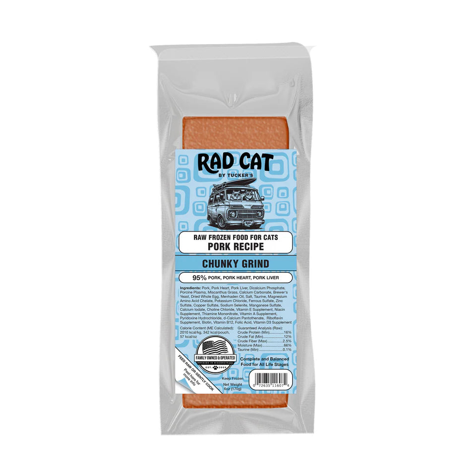 Rad Cat Raw Frozen Pork Recipe