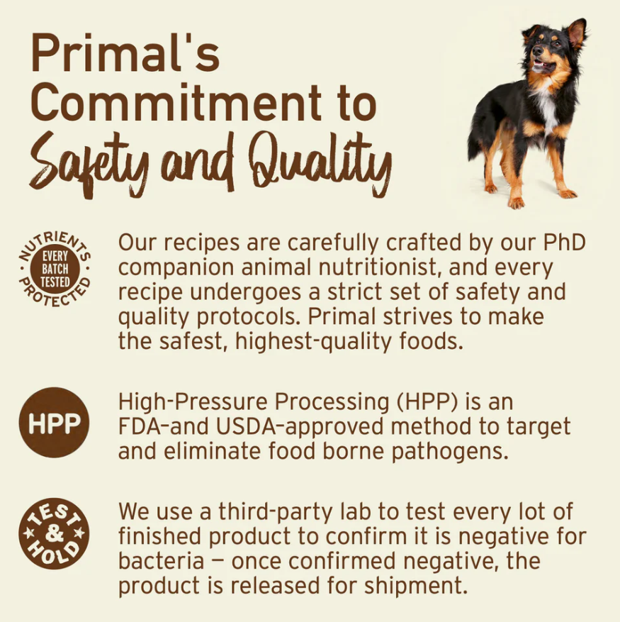 Primal Canine Rabbit Patties - 6lb