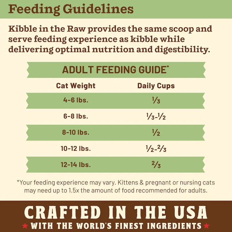 Primal Kibble In The Raw Chicken Cat