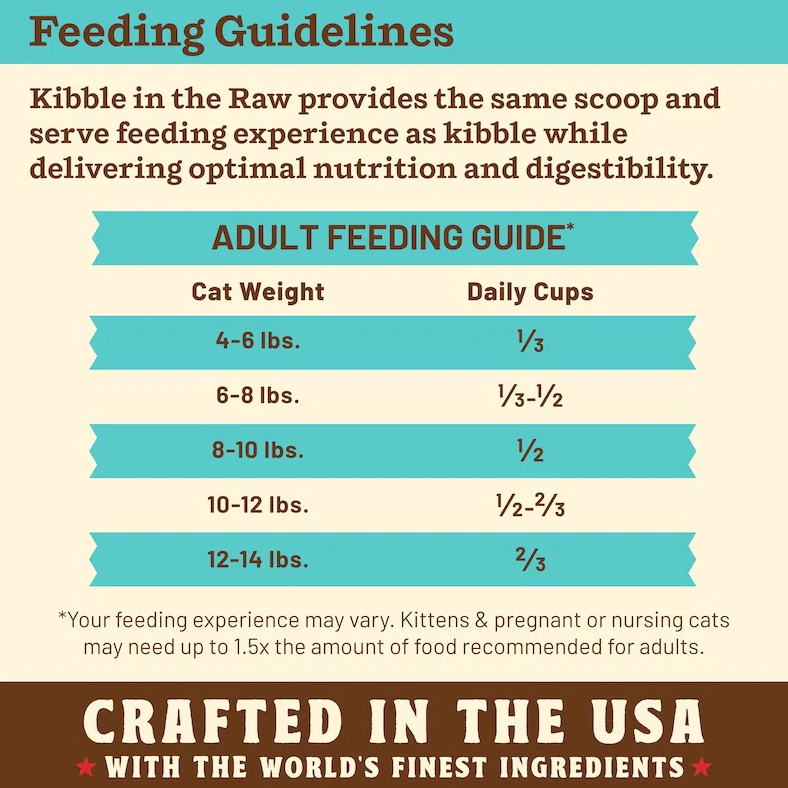 Primal Kibble In The Raw Chicken and Fish Cat