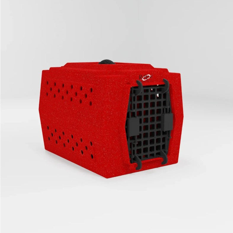 PRE-ORDER Ruff Land Performance Kennel - Fire Engine Red