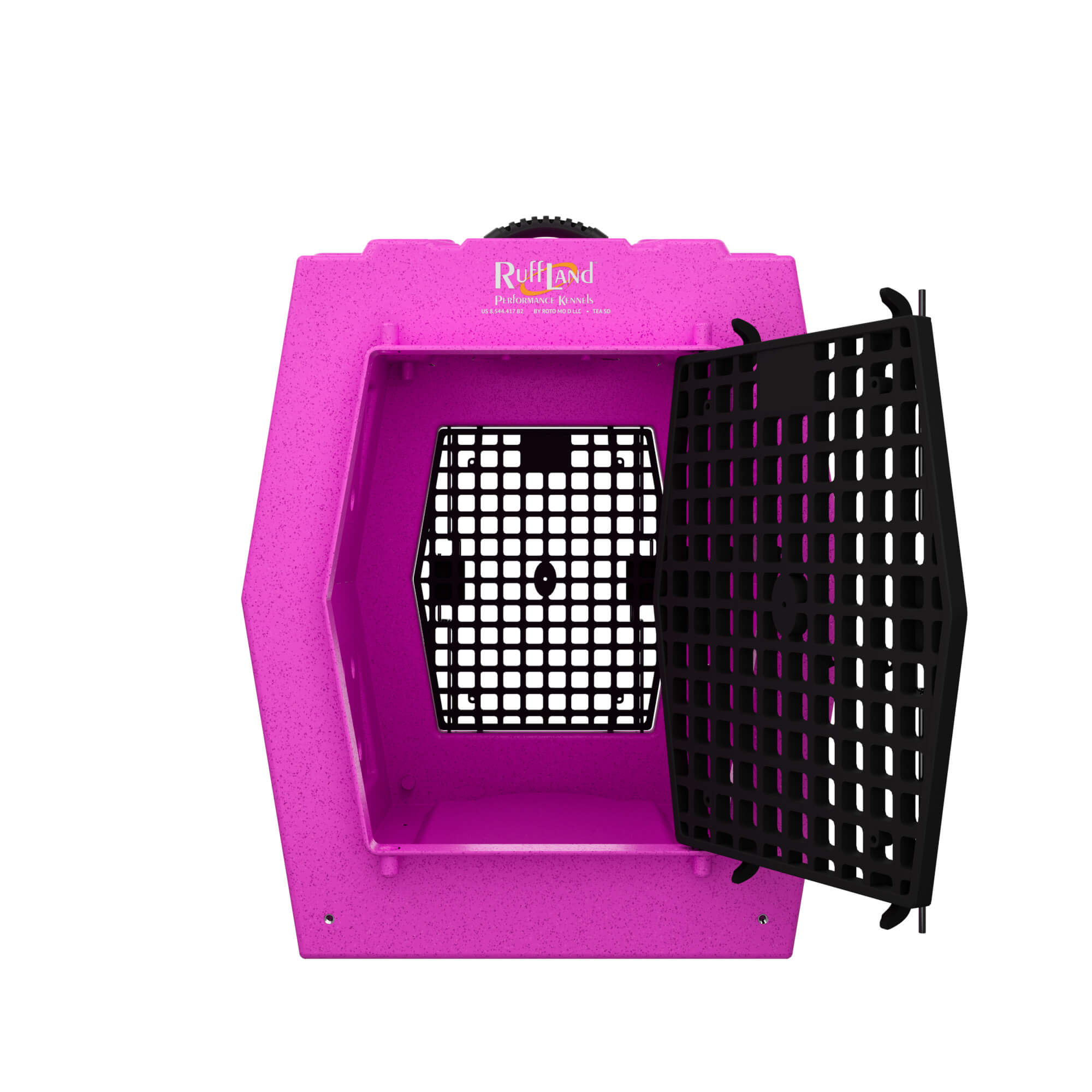 PRE-ORDER Ruff Land Performance Kennel - Hot Pink