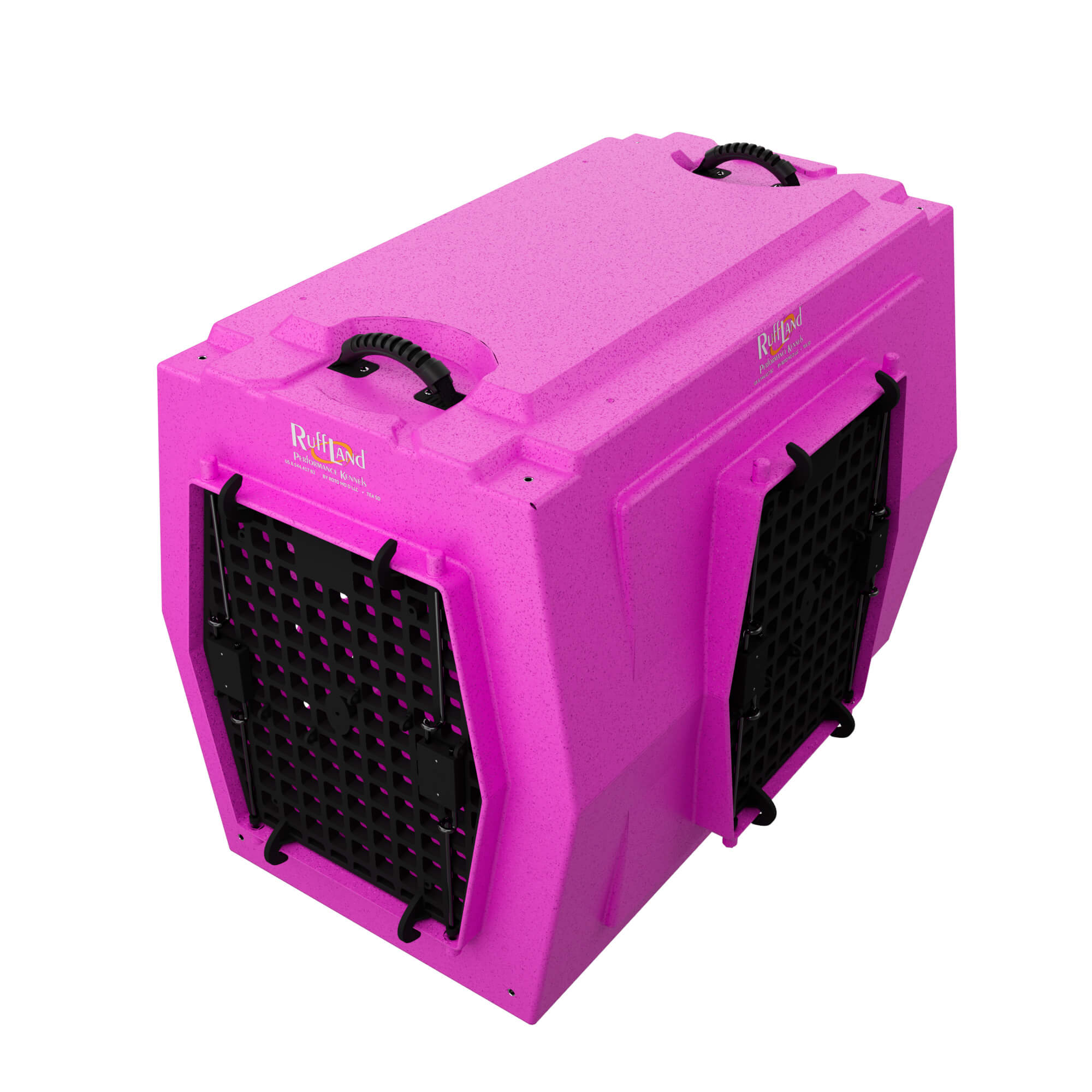 PRE-ORDER Ruff Land Performance Kennel - Hot Pink