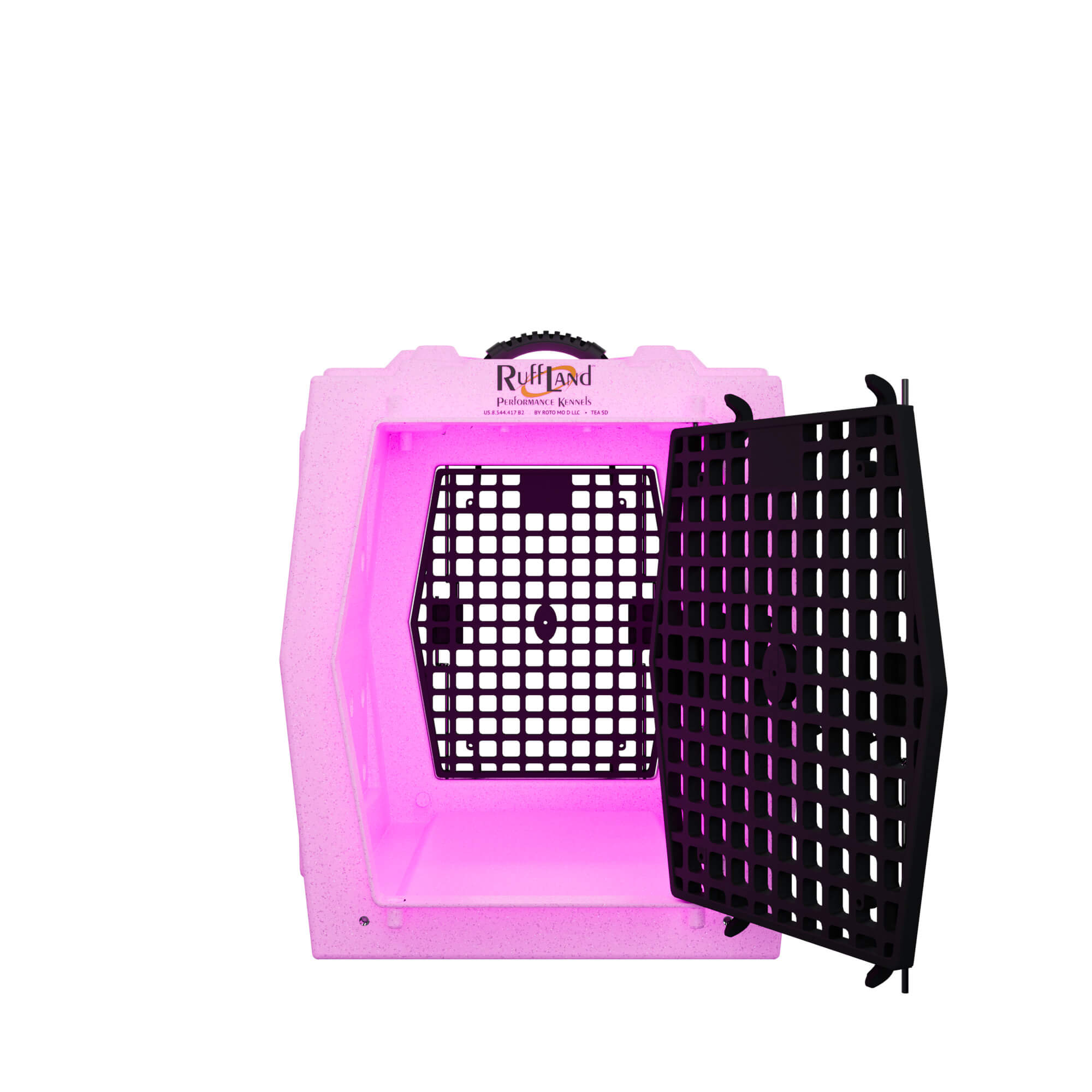 PRE-ORDER Ruff Land Performance Kennel - Light Pink