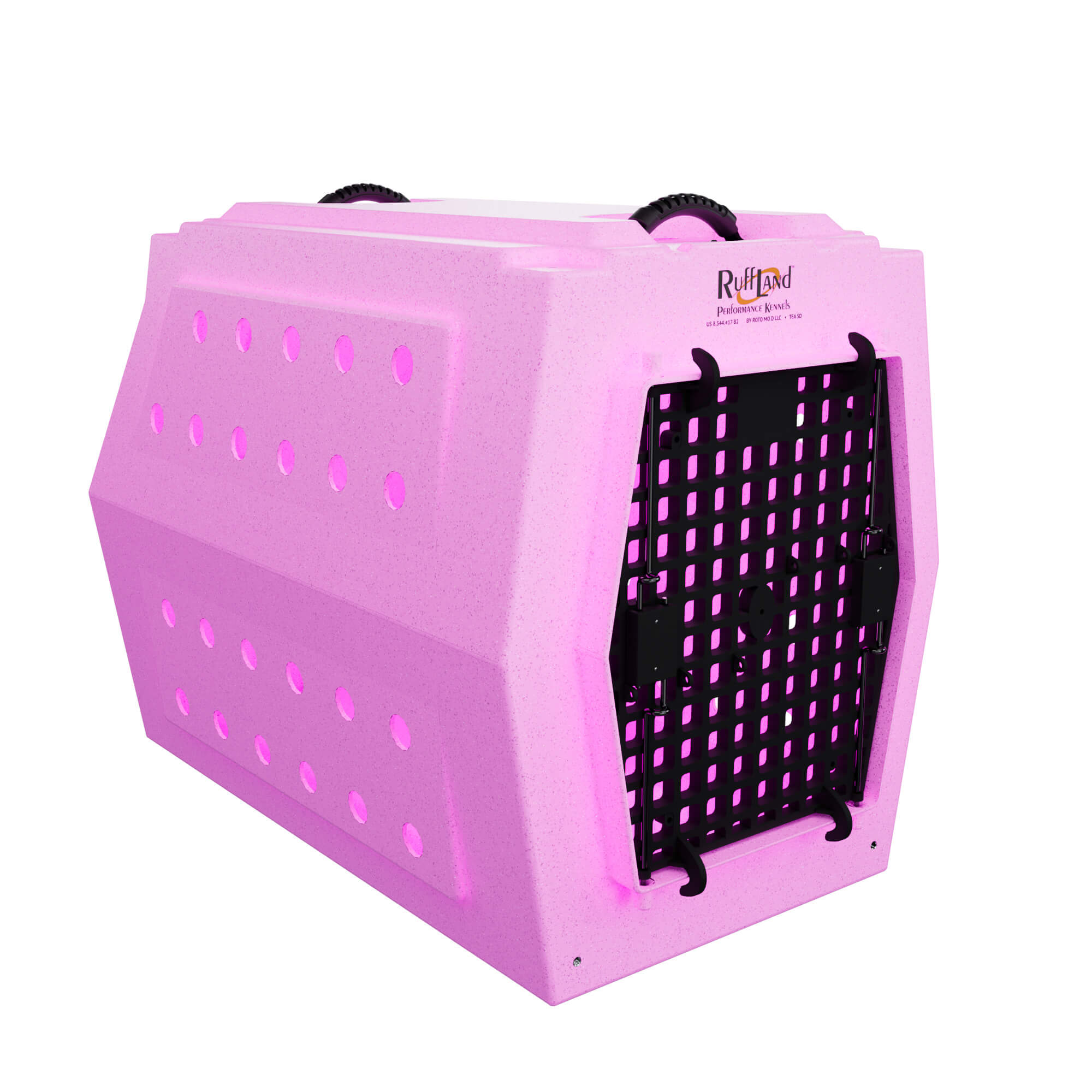 PRE-ORDER Ruff Land Performance Kennel - Light Pink