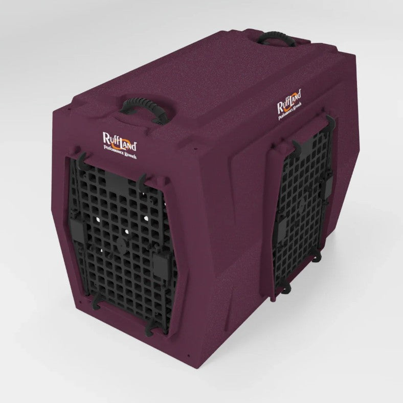 PRE-ORDER Ruff Land Performance Kennel - Merlot
