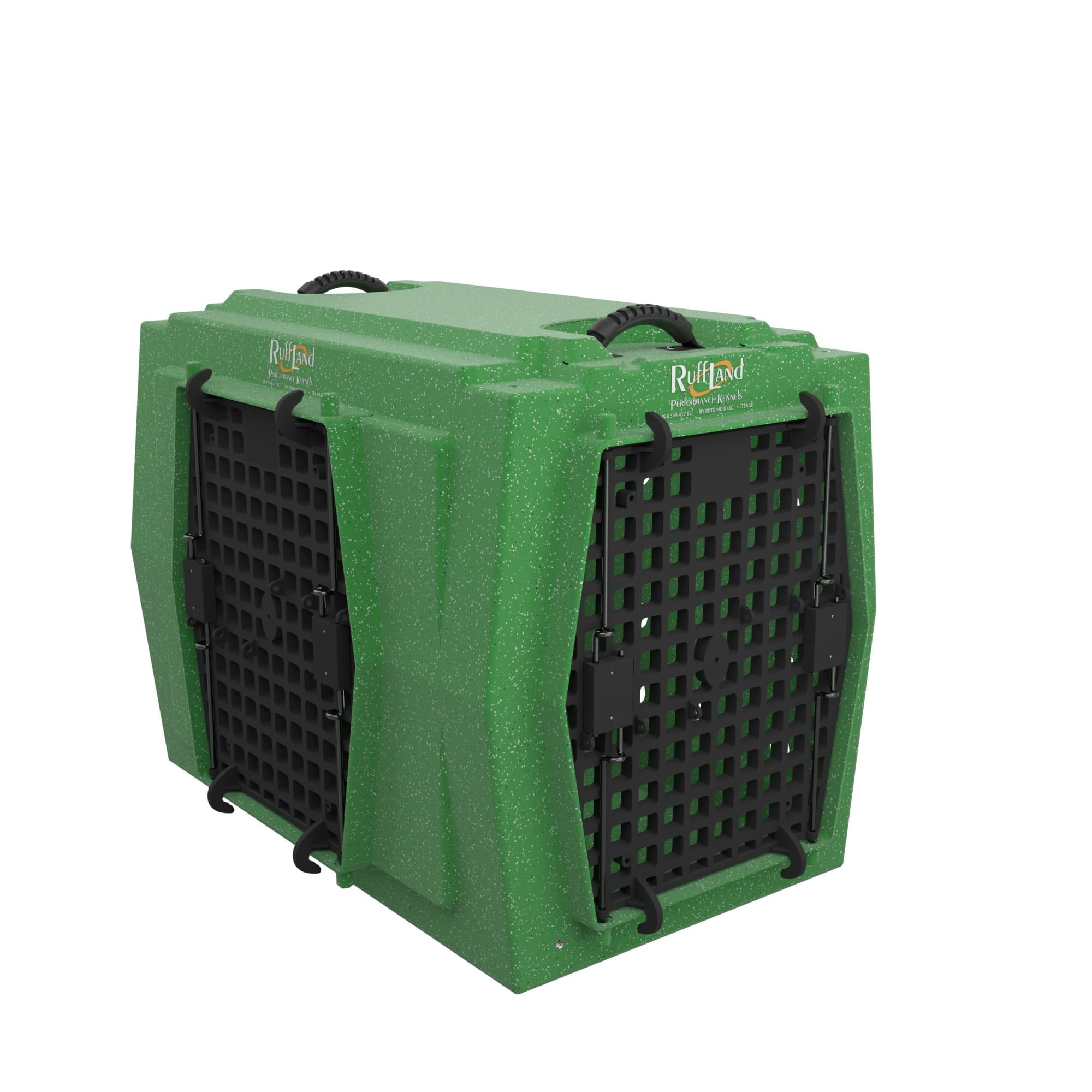 Ruff Land Performance Kennel - Go Green
