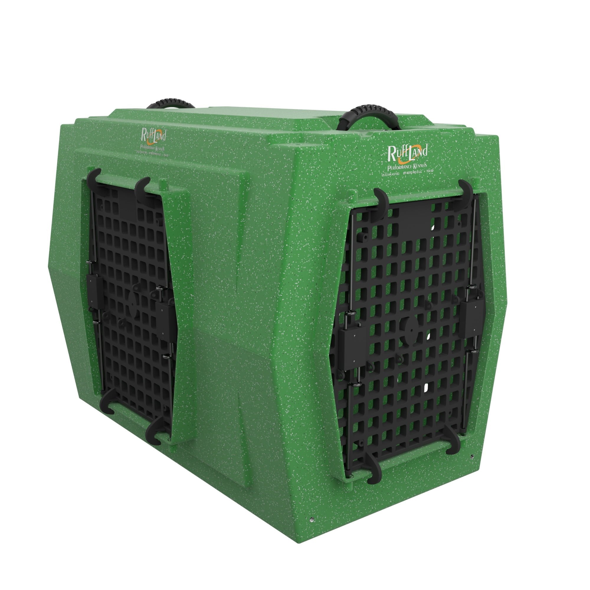 Ruff Land Performance Kennel - Go Green