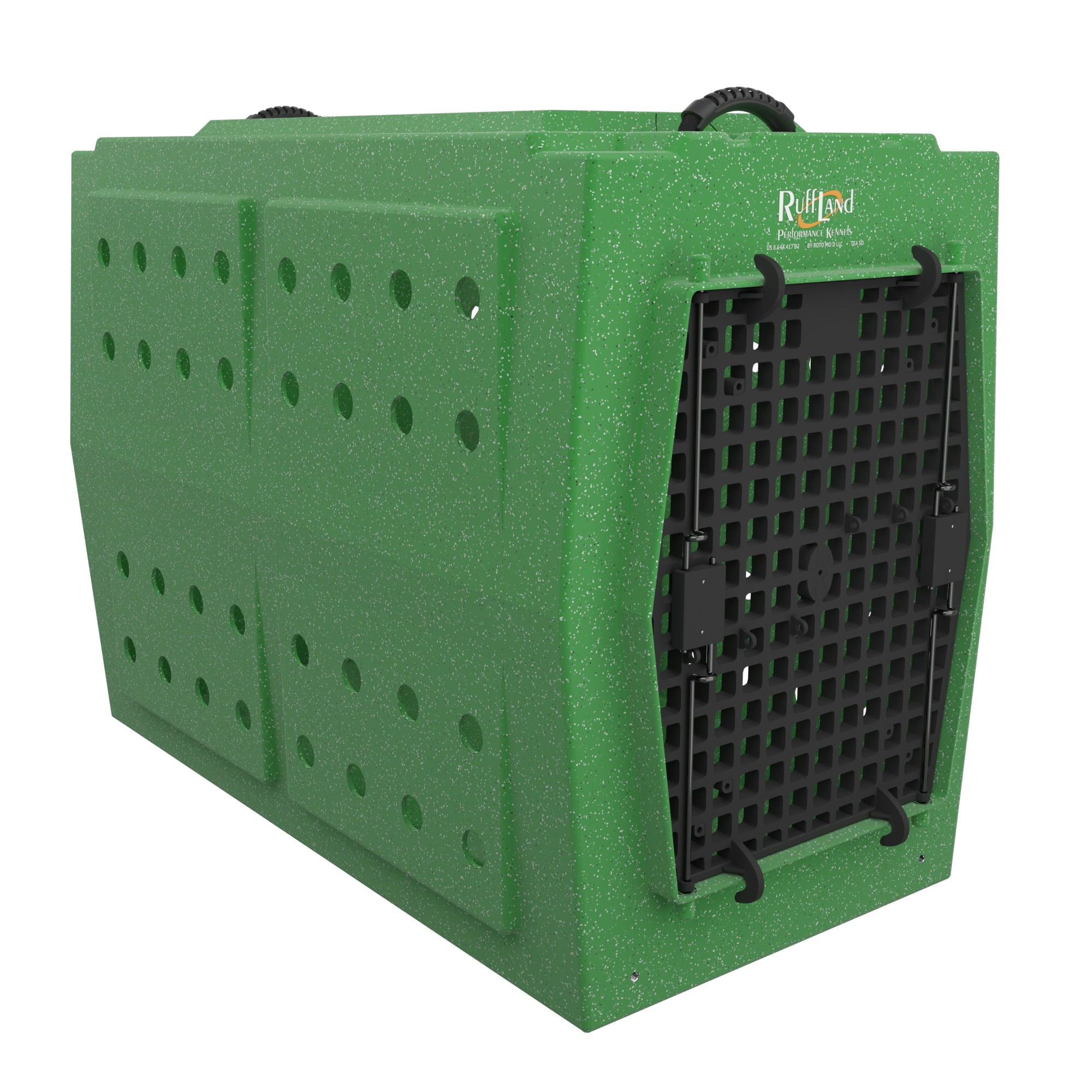 Ruff Land Performance Kennel - Go Green