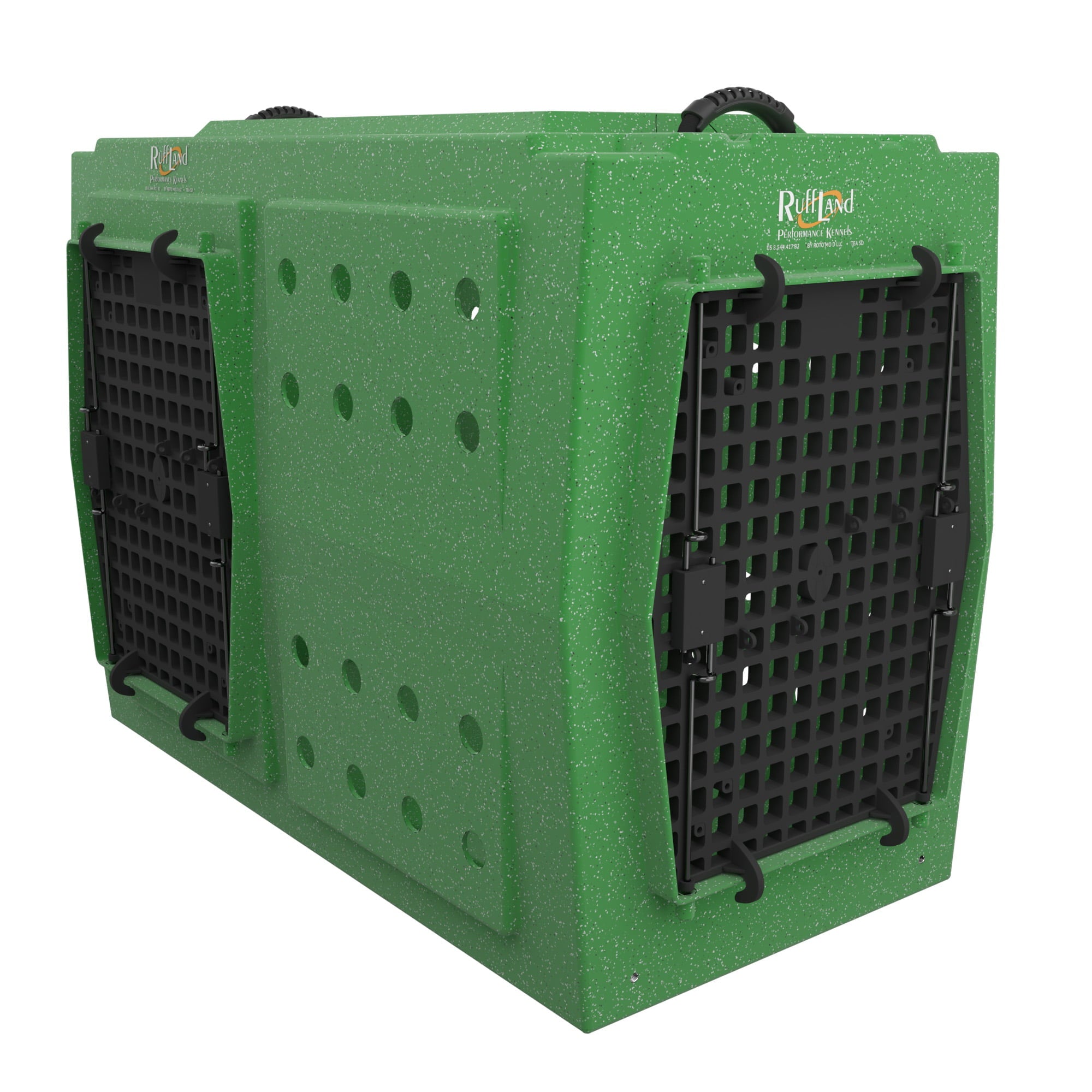 Ruff Land Performance Kennel - Go Green