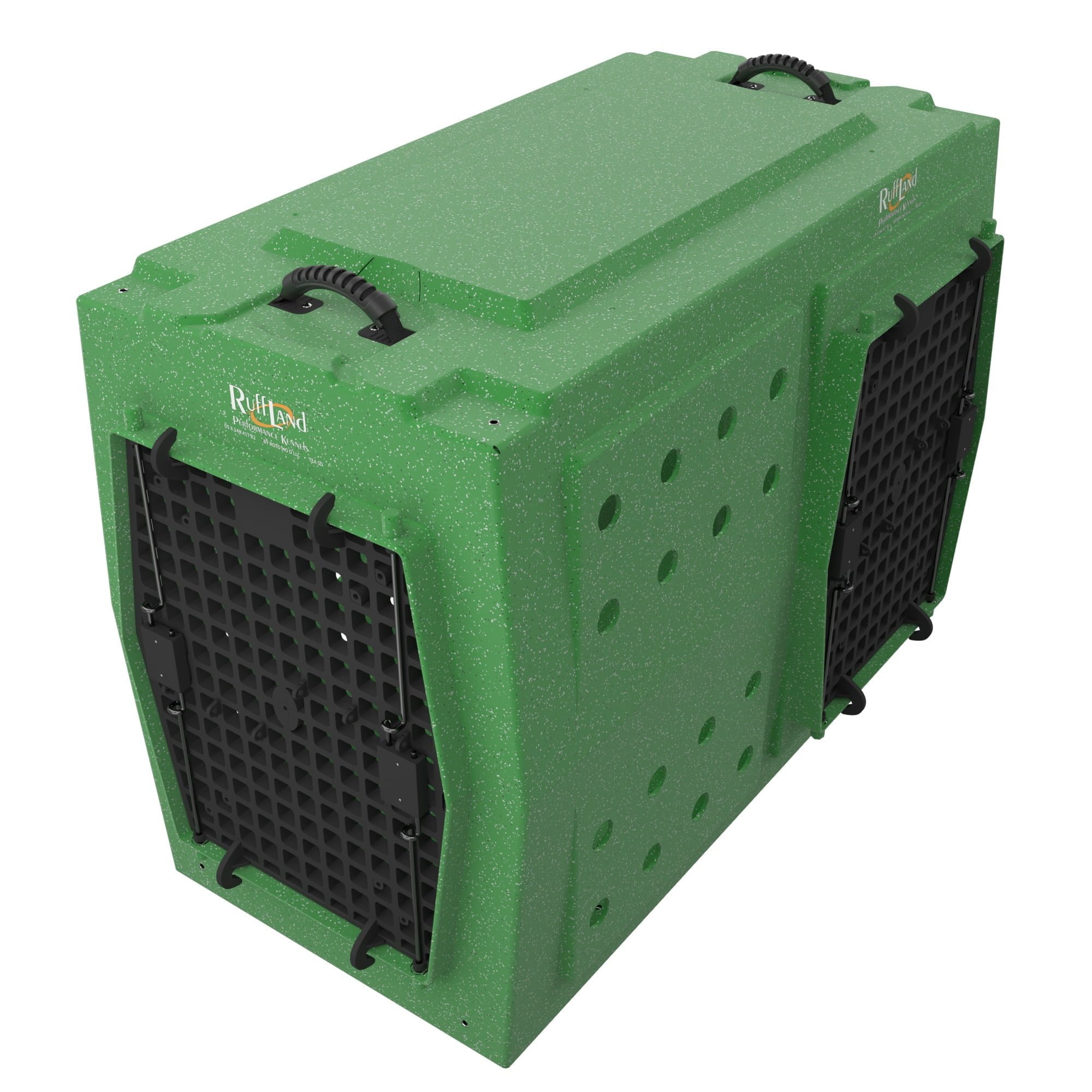 Ruff Land Performance Kennel - Go Green