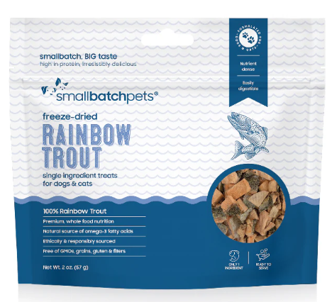 SmallBatch Freeze Dried Rainbow Trout