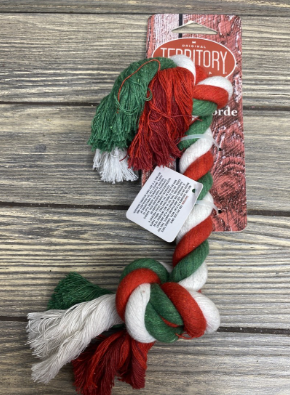 Territory Candy Cane Rope Toy