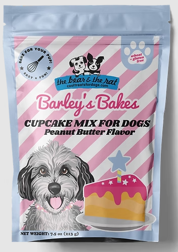 The Bear & The Rat Barley's Bakes - Peanut Butter