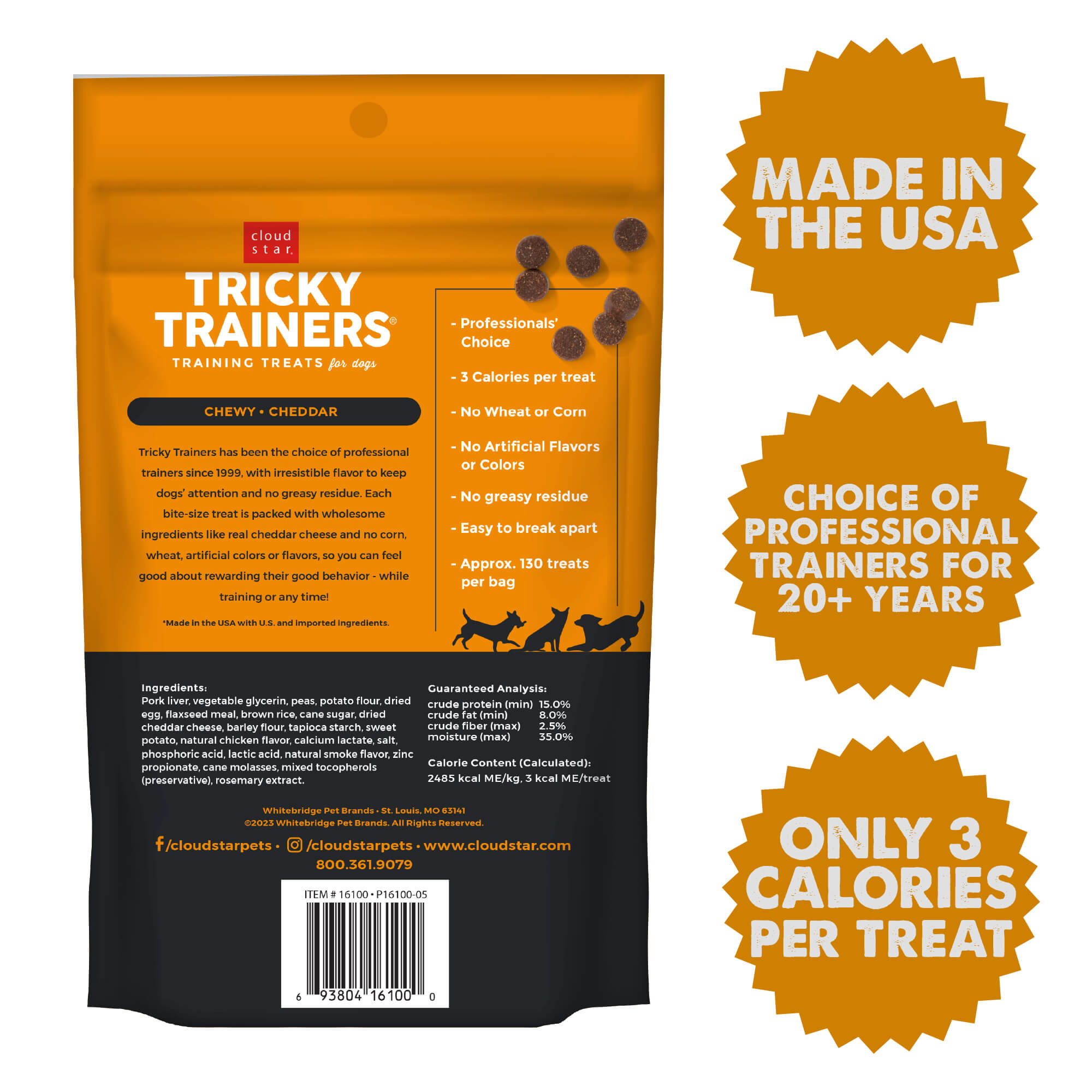 Cloud Stary Tricky Trainers Soft and Chewy Cheddar