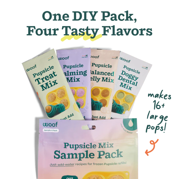 Pupsicle Pop Mix - Variety Sampler Pack