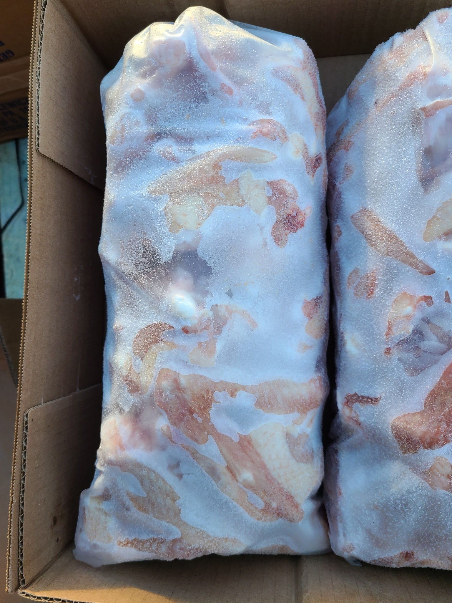 Bulk Frozen Duck Wings Bag