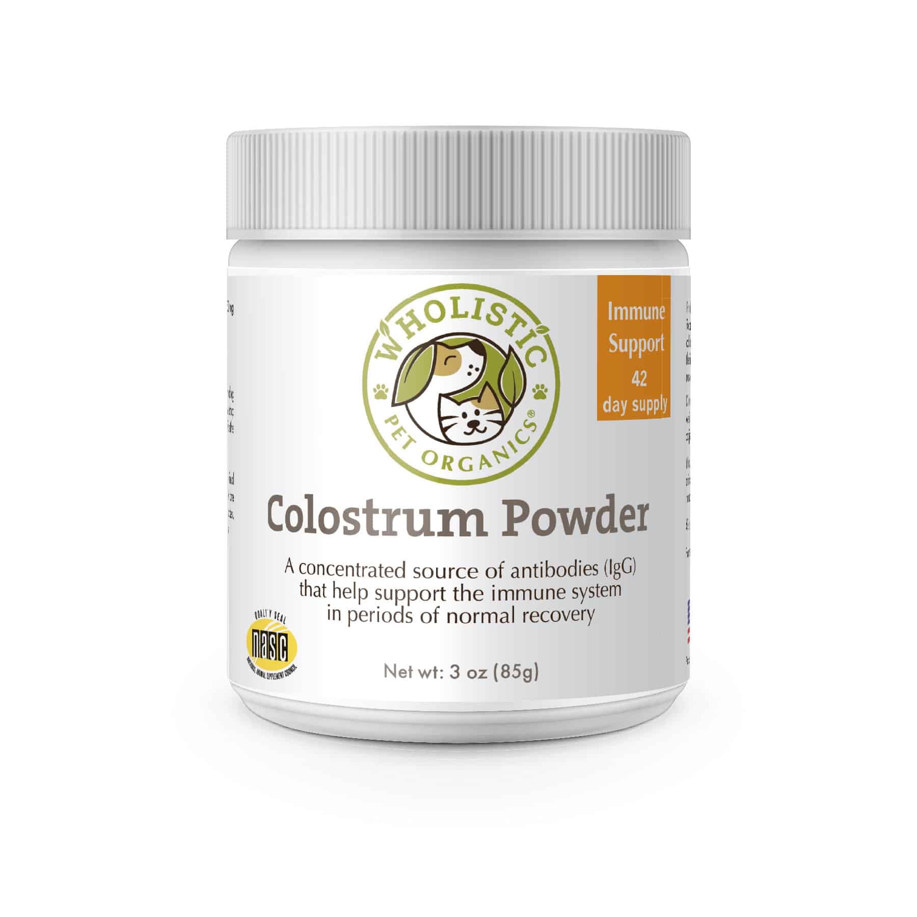Wholistic Pet Organics Immune Balance (Colostrum Powder)