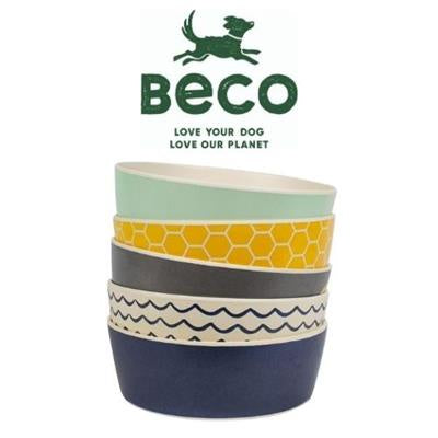 Beco Bamboo Food & Water Bowls