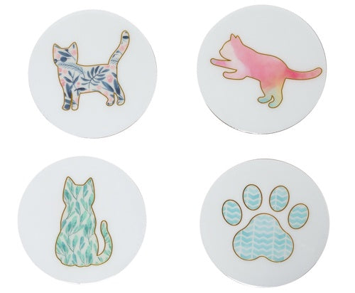 Pearhead Cat Coasters