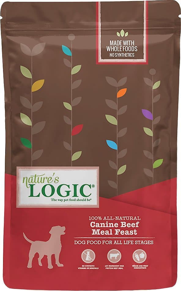 Nature's Logic Canine Beef Meal Feast All Life Stages Dry Dog Food