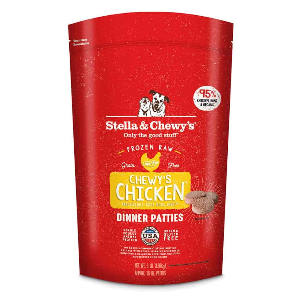 Stella & Chewy's Frozen Dinner Patties Chicken