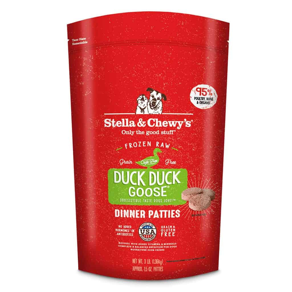 Stella & Chewy's Frozen Dinner Patties Duck