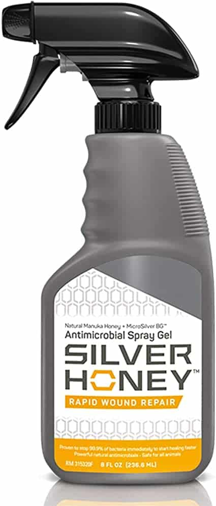 Silver Honey Hot Spot + Wound Care Spray Gel