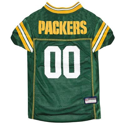 Green Bay Packers Mesh Pet Jersey