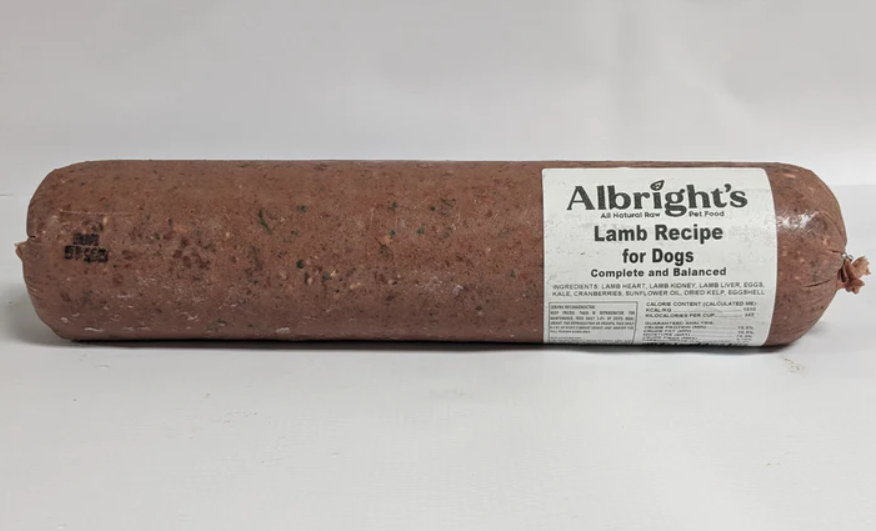Albright's Lamb - 2 lb Rolls Shipping Box w/ NO Dry Ice (22 Rolls)