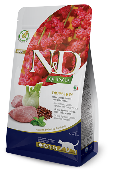 Farmina Quinoa Digestion Lamb Recipe for Adult Cats